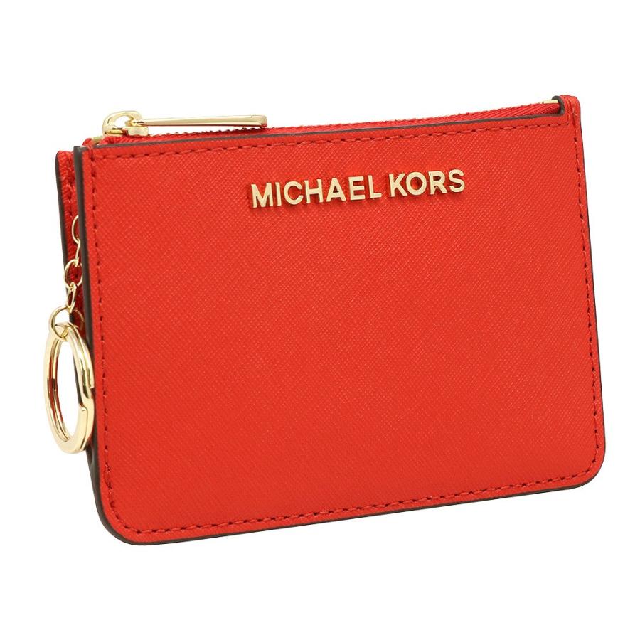 マイケルコース MICHAEL KORS フラグメントケース コインケース パスケース 35F7GTVU1L DK SANGRIA アウトレット レディース｜hommage｜04