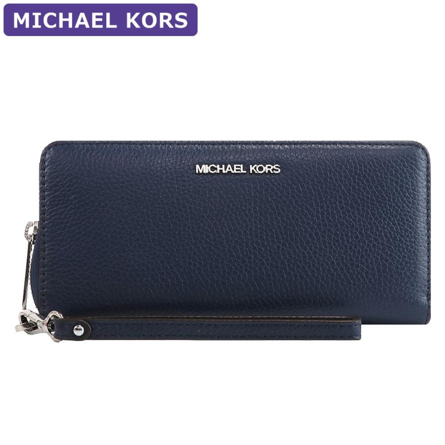 即発 アウトレット MICHAEL KORS レディース 長財布 35F7STVE7L MICHAEL KORS マイケルコース 財布 長財布 35F7STVE7L NAVY