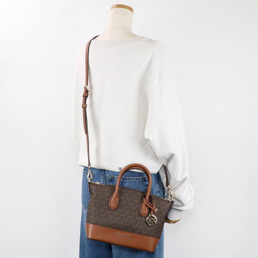 マイケルコース ショルダーバッグ シグネチャー ブラウン 美品 MICHAEL KORS（マイケルコース） バッグ ショルダーバッグ 35F4G2VC0B