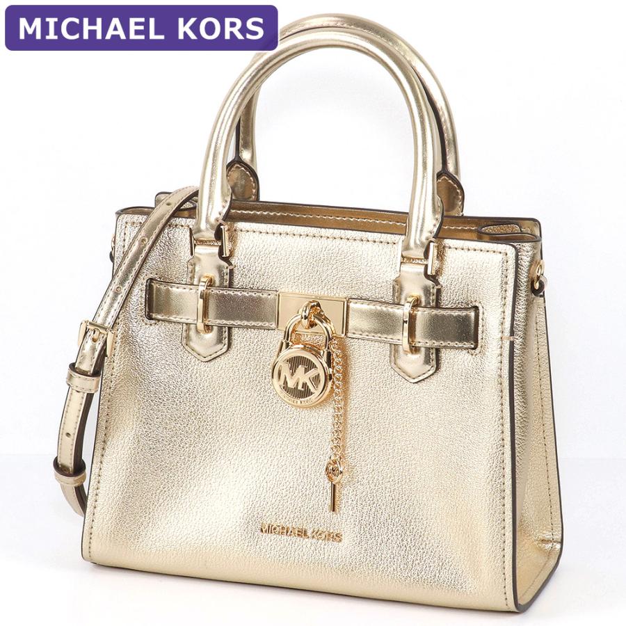 マイケルコース ショルダーバッグ ハンドバッグ MKロゴ ゴールド
