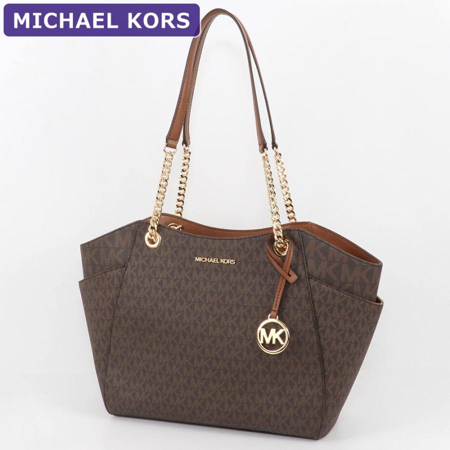 （ヒンメル）MICHAEL KORS ブラウン トートバッグ 美品MICHAEL KORS ブラウン トートバッグ