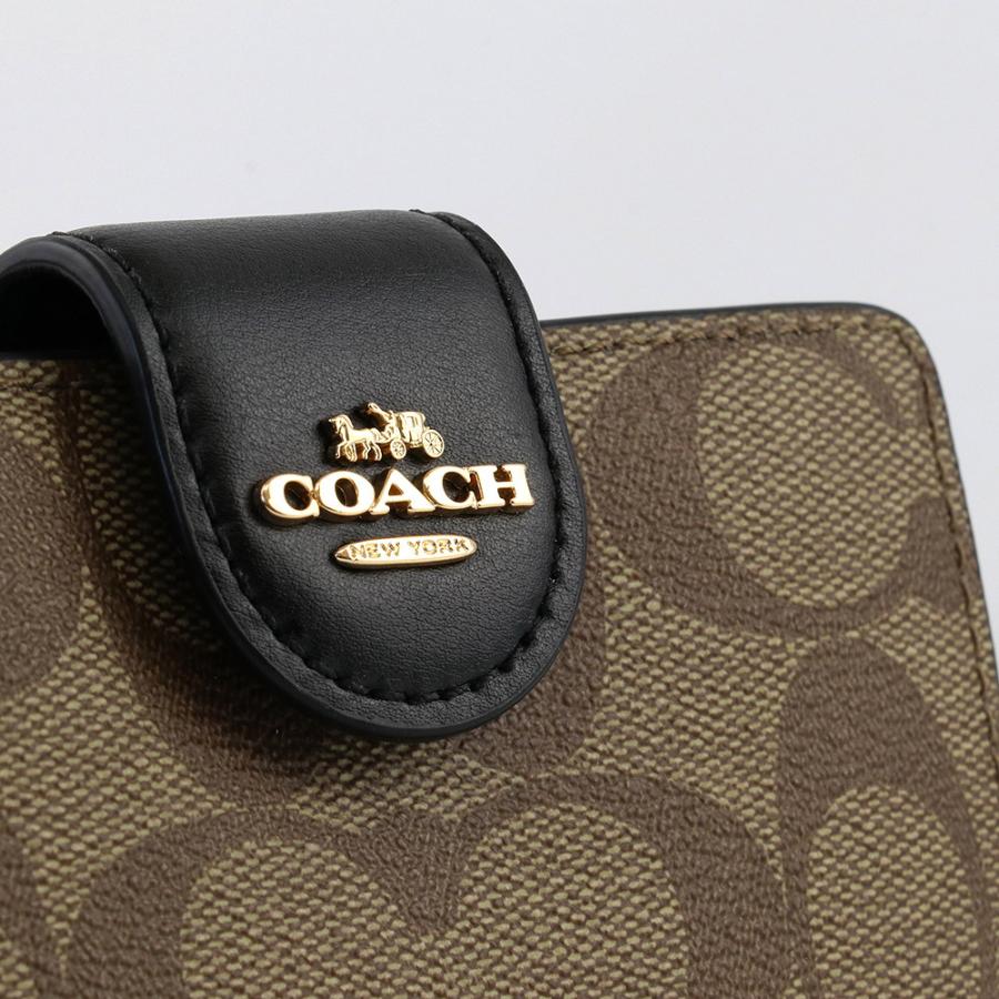 COACH（コーチ） 財布 二つ折り財布 C0082 IMCBI シグネチャー ミニ