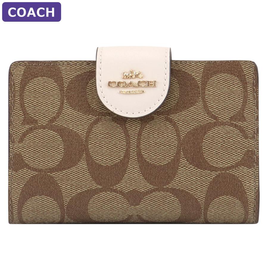 COACH（コーチ） 財布 二つ折り財布 C0082 IMDJ8 シグネチャー ミニ