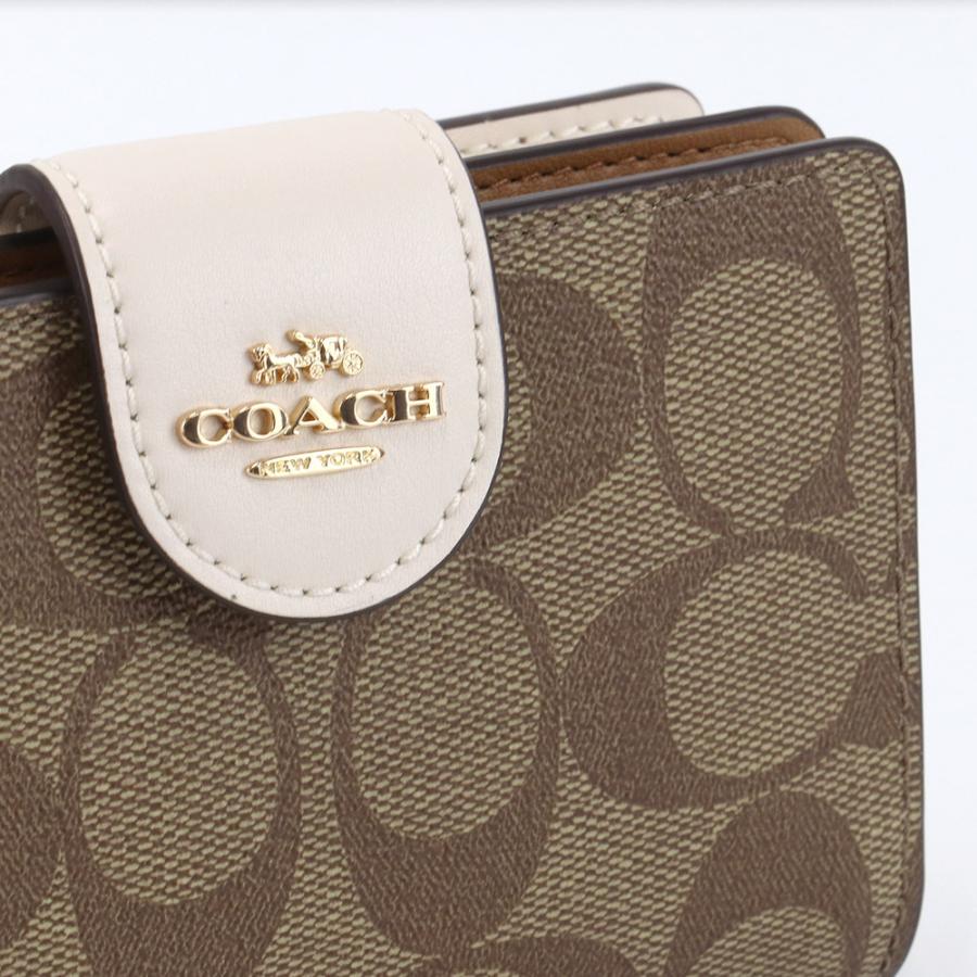 COACH（コーチ） 財布 二つ折り財布 C0082 IMDJ8 シグネチャー ミニ