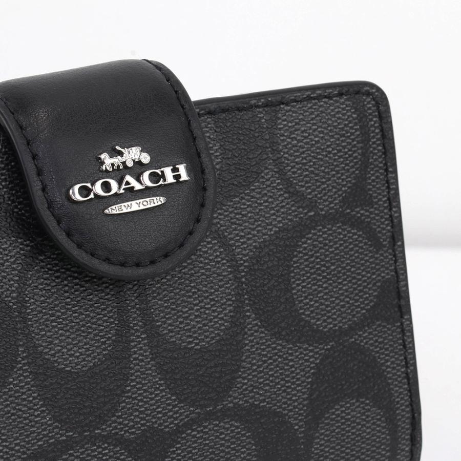 COACH（コーチ） 財布 二つ折り財布 C0082 SVTSQ シグネチャー ミニ