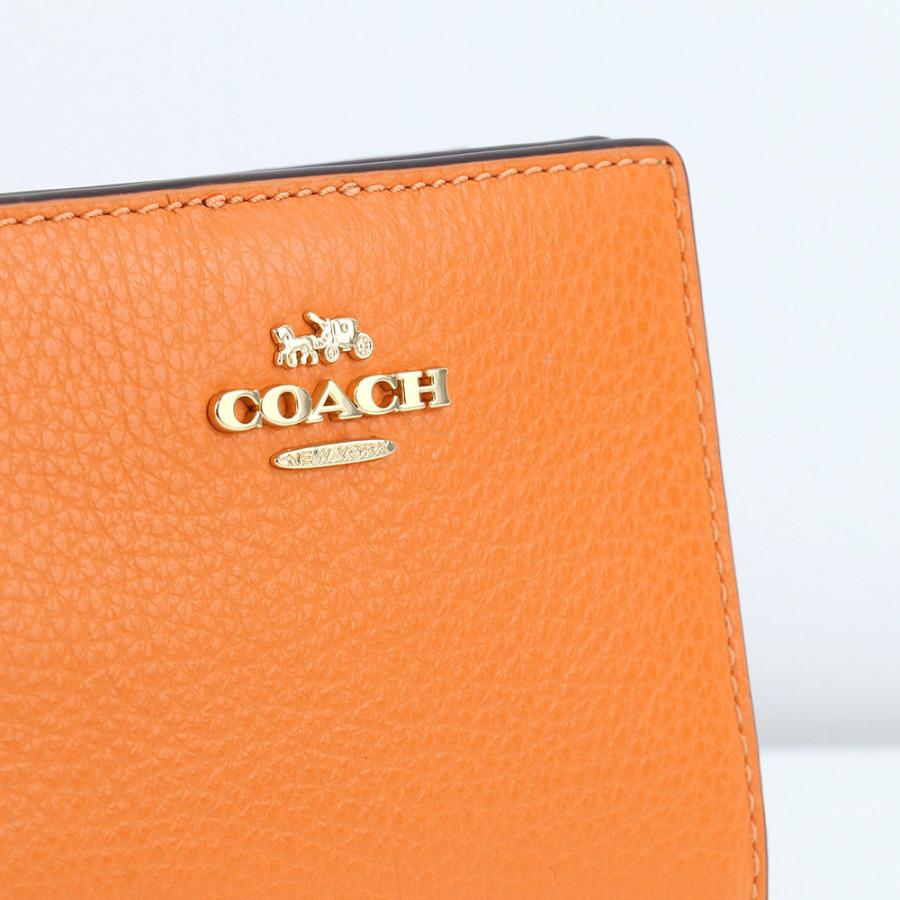 り*ん様 [新品未使用]COACH C4452 カラー：オレンジ 財布 Amazon | コーチ アウトレット 長財布 レディース ライト