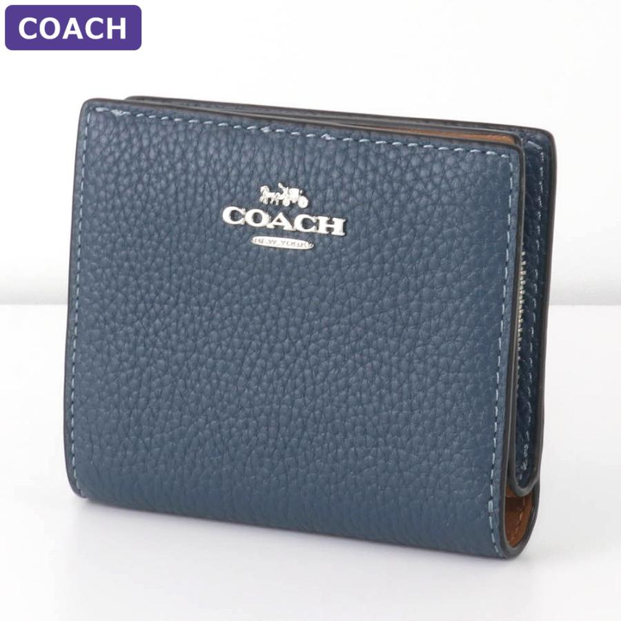 COACH（コーチ） 財布 二つ折り財布 C2862 SVDE ミニ財布 アウトレット