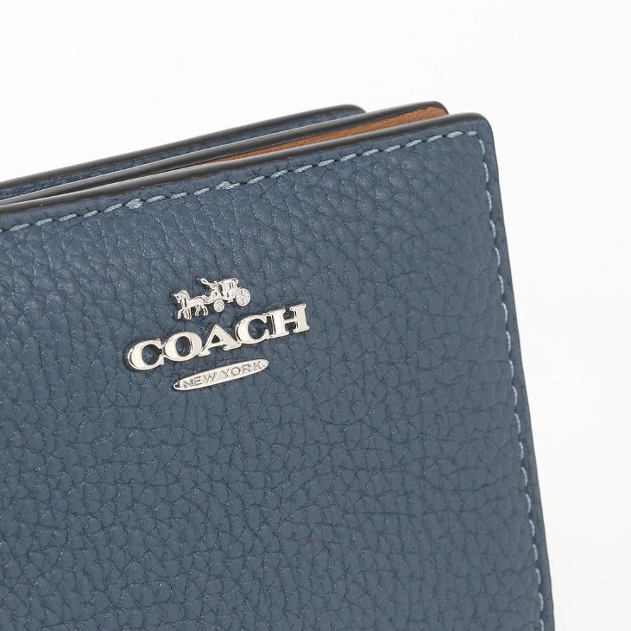 COACH（コーチ） 財布 二つ折り財布 C2862 SVDE ミニ財布 アウトレット