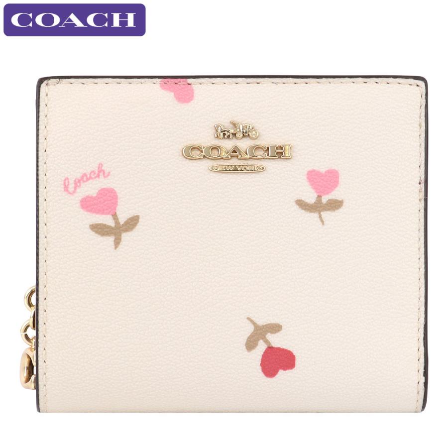 コーチ Coach 財布 二つ折り財布 C2868 ハート柄 ミニ財布 ミニ 小さめ アウトレット レディース 新作 C2868 M Hommage 通販 Yahoo ショッピング