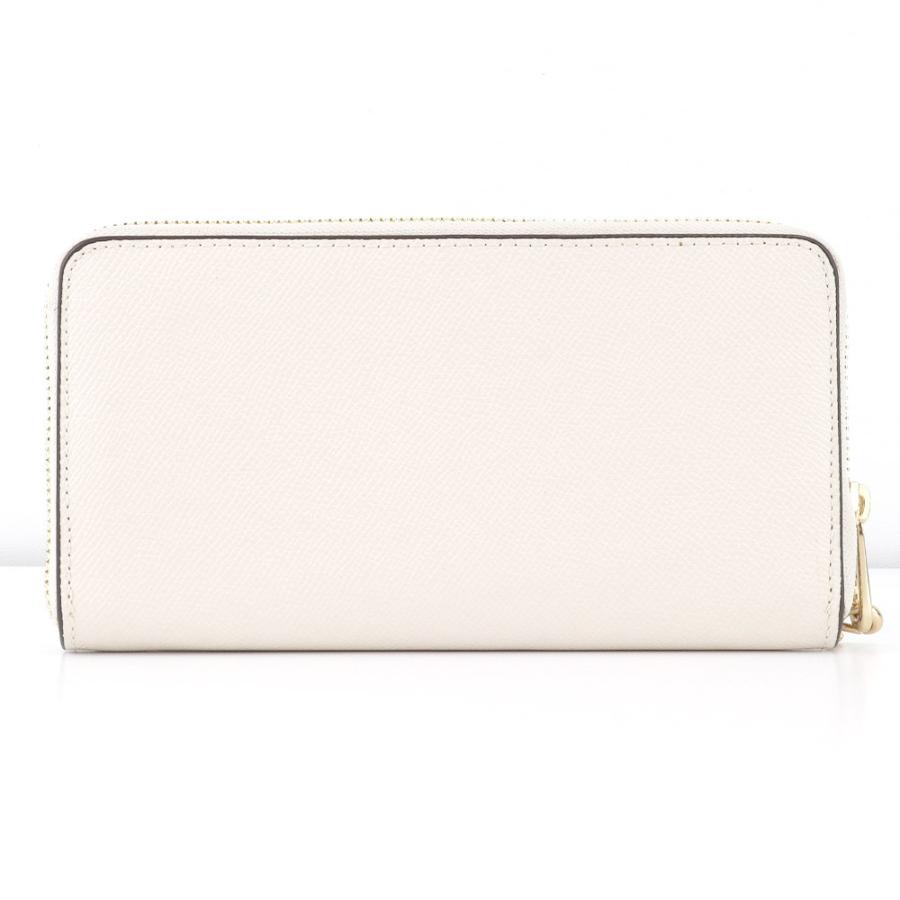COACHコーチC3441長財布ストラップ付IMCHKホワイト