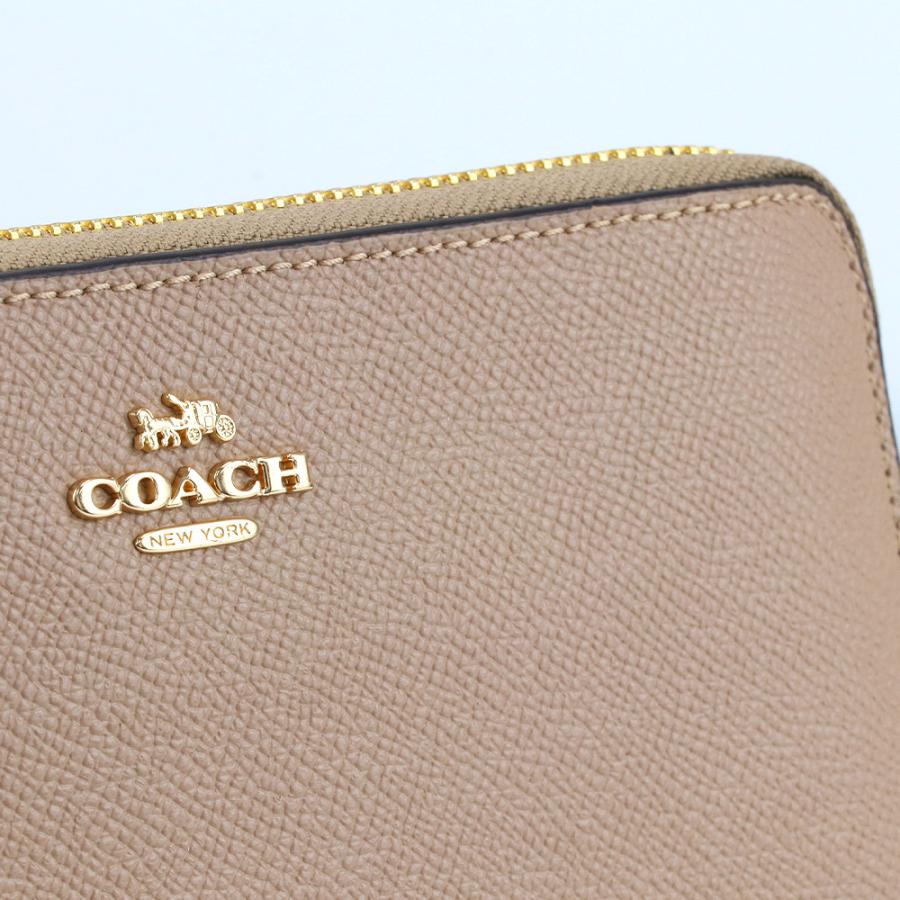 COACH（コーチ） 財布 長財布 C3441 IMTAU ストラップ付 ラウンド