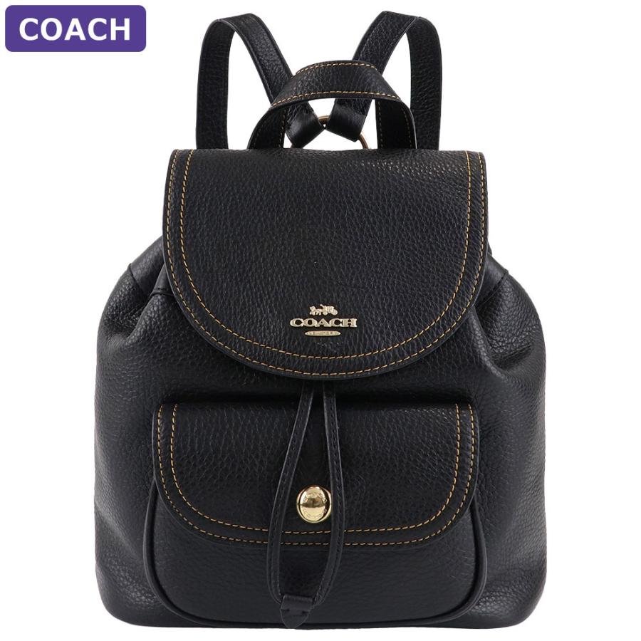 COACH コーチ バッグ リュックサック C4121 IMBLK ミニリュック