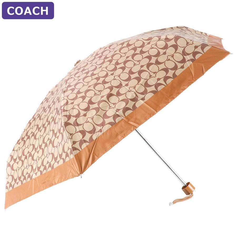COACH（コーチ） 傘 C4322 SVBDX 折りたたみ シグネチャー