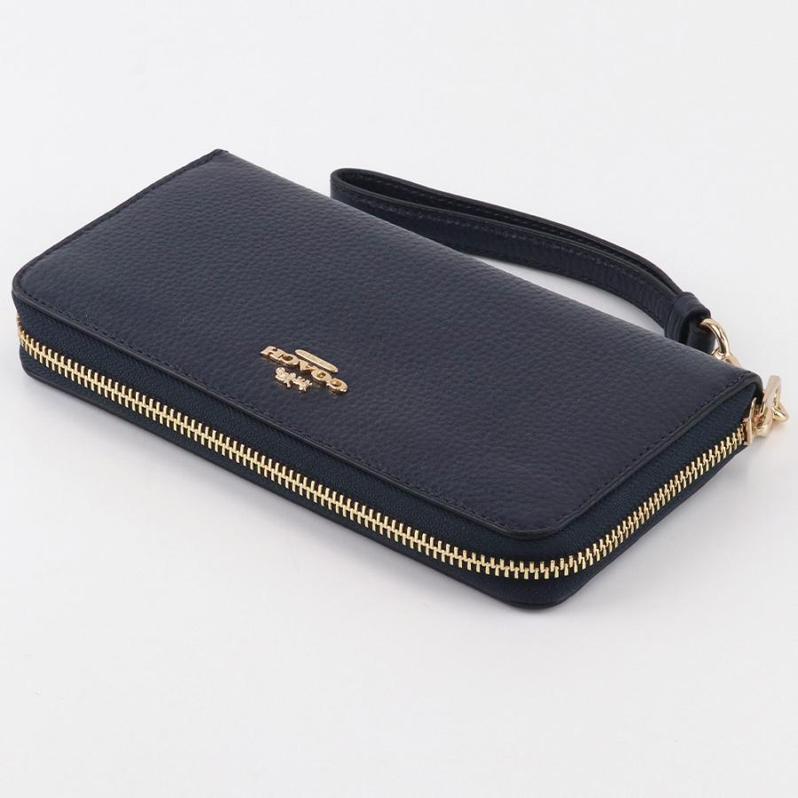 COACH（コーチ） 財布 長財布 C4451 IMMID ストラップ付 ラウンド