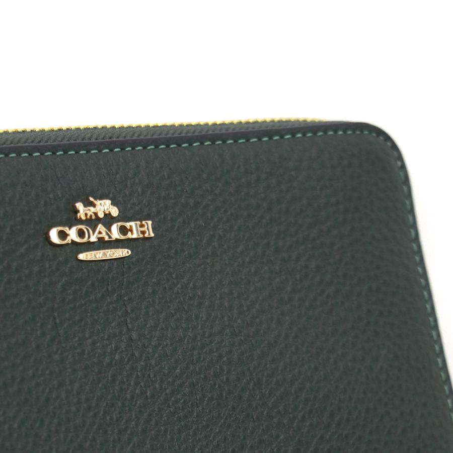 COACH（コーチ） 財布 長財布 C4451 IMRFT ストラップ付 ラウンド