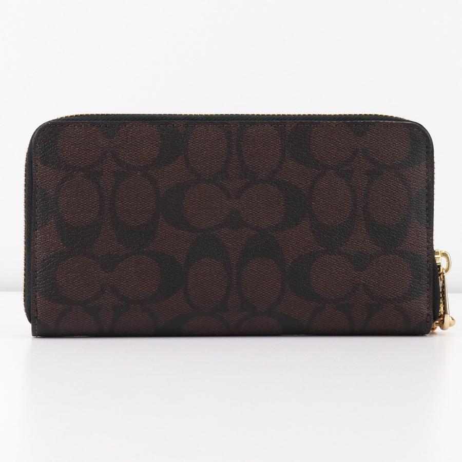 COACH（コーチ） 財布 長財布 C4452 IMAA8 ストラップ付 シグネチャー