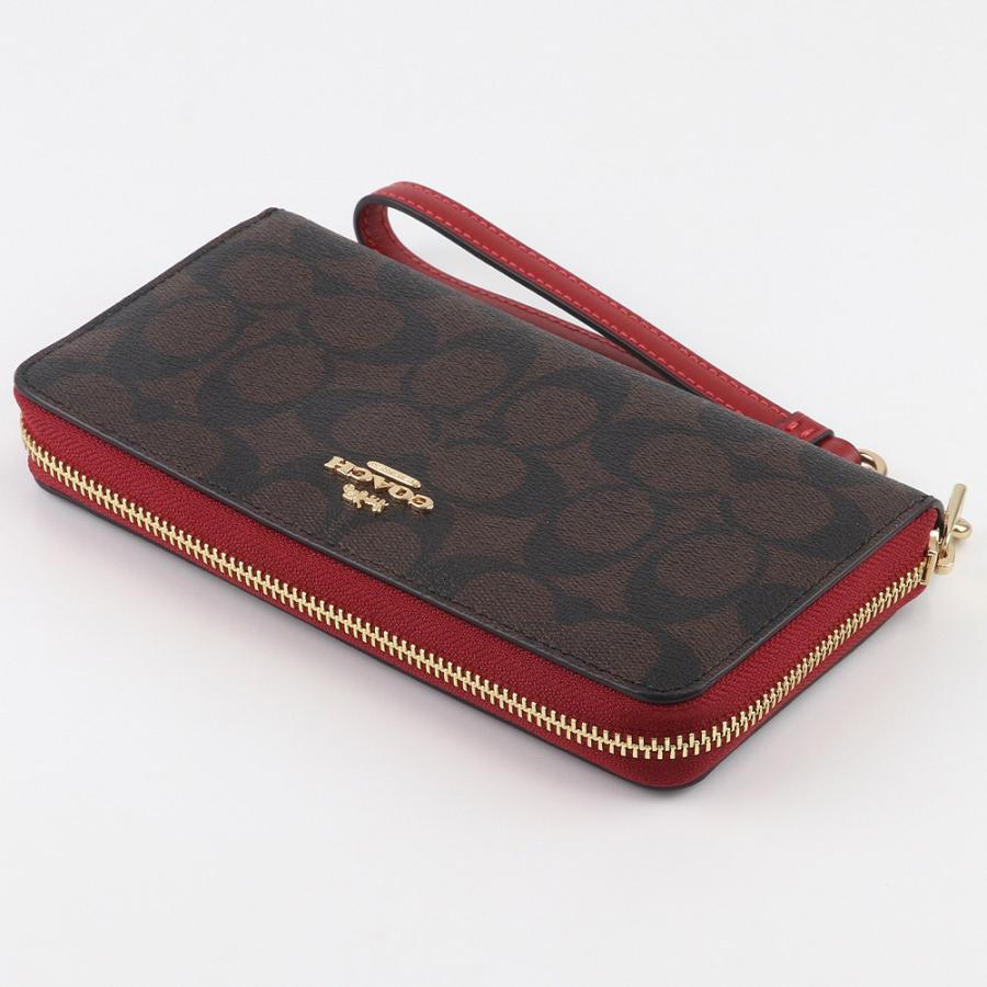 COACH(コーチ)女性用長財布 C4452-IMRVQ 新品正規品 COACH コーチ 財布 長財布 C4452 IMRVQ ストラップ付