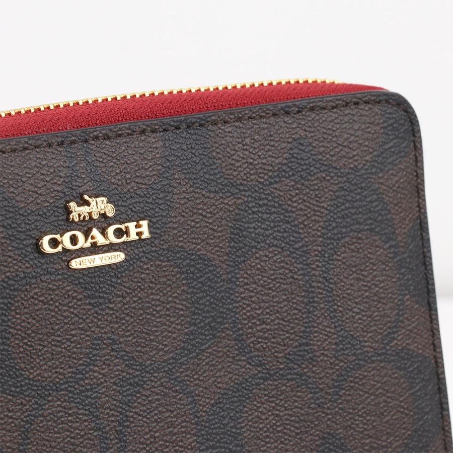 COACH（コーチ） 財布 長財布 C4452 IMRVQ ストラップ付 シグネチャー