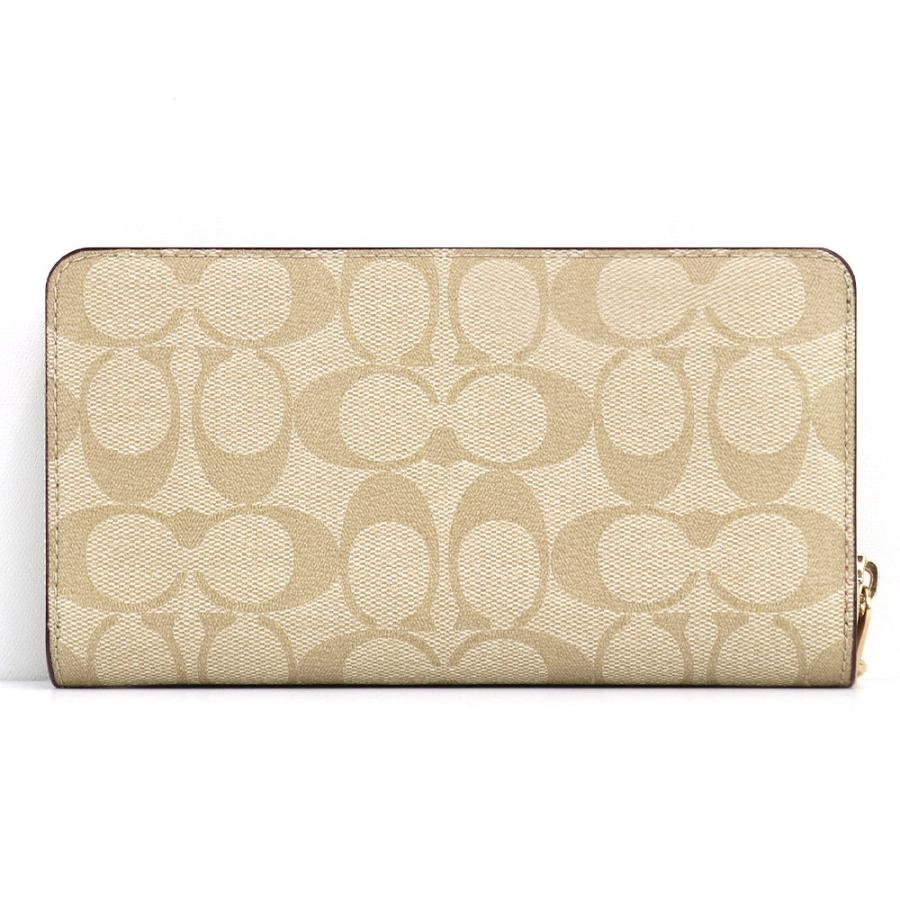 COACH コーチ 三つ折り長財布 COACH 三つ折り長財布 PVC レザー シグネチャー 88024 レディース