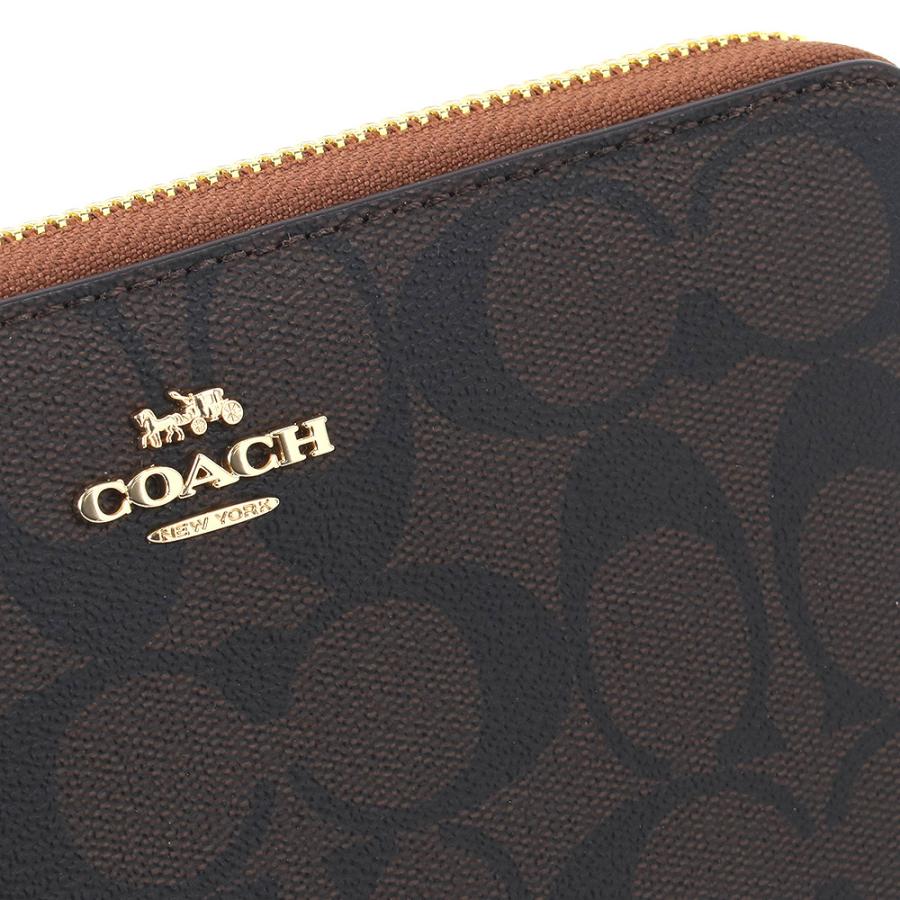 COACH（コーチ） 財布 長財布 C4452 IMW6S ストラップ付 シグネチャー