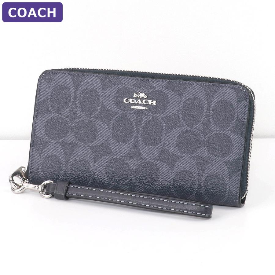 COACH コーチ 財布 長財布 C4452 SVN2V ストラップ付 COACH コーチ 財布 長財布 C4452 SVN2V ストラップ付