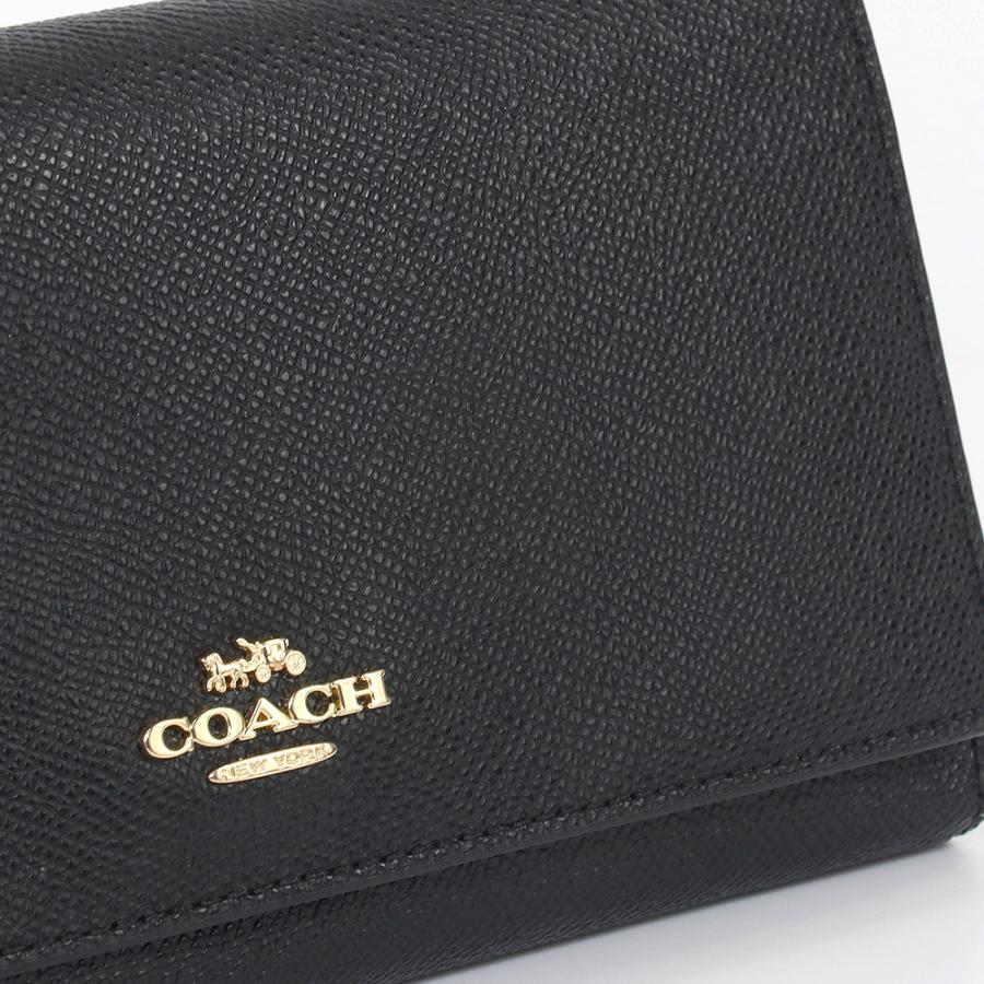 【今日のみ】COACH コーチ　三つ折り財布 COACH コーチ 財布 長財布 C5578 IMBLK 三つ折り アウトレット