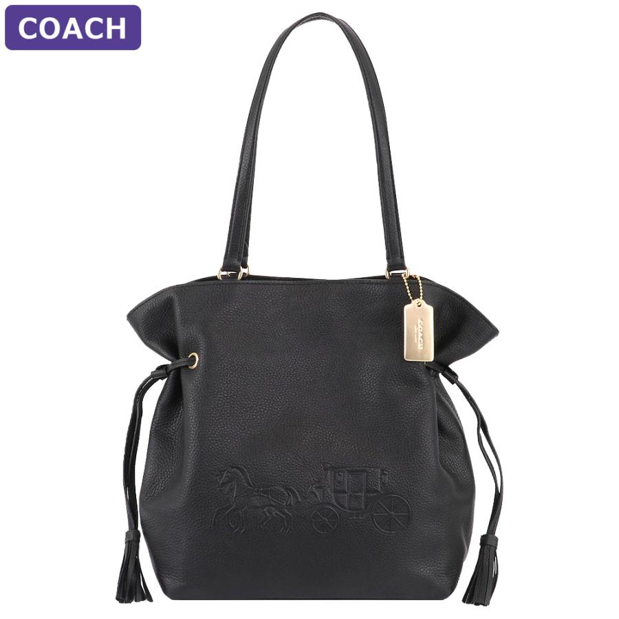 COACH コーチ バッグ トートバッグ CA200 IMBLK レザー 革 