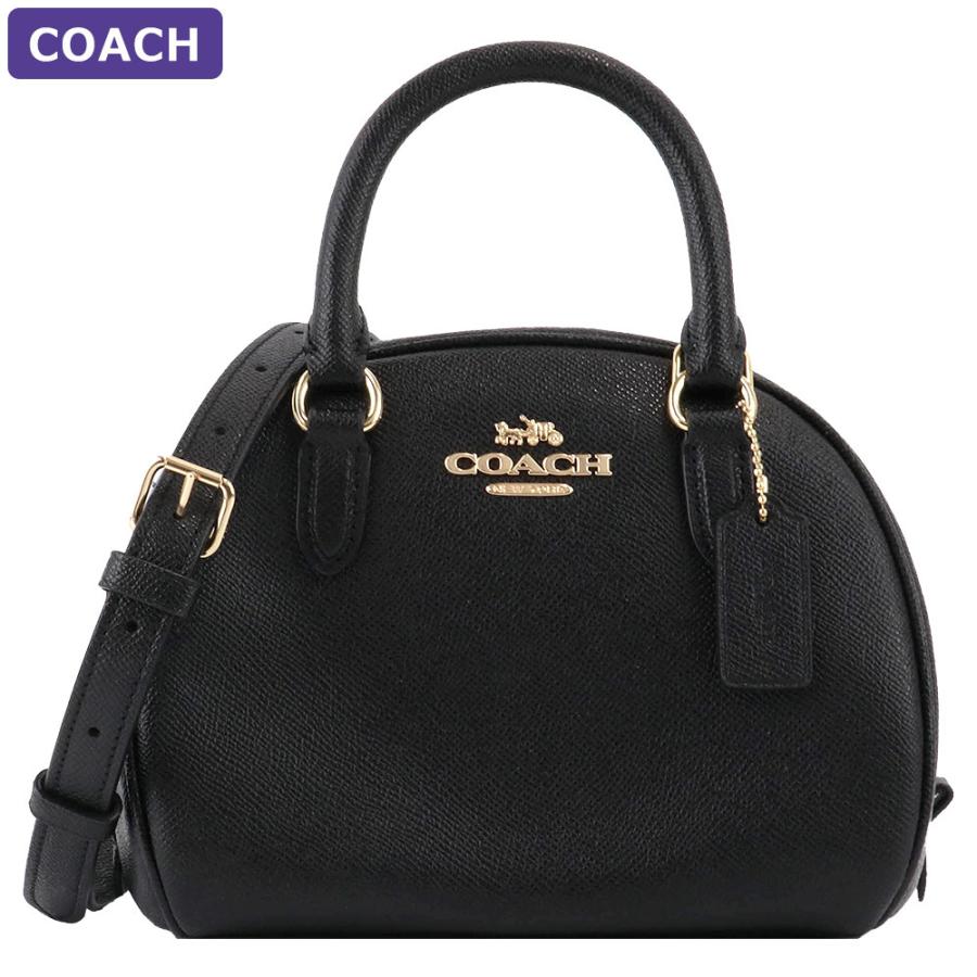 再値下げ！超美品！COACH ミニボストン 2way 革 黒 ブラック コーチ COACH コーチ バッグ ショルダーバッグ CH157 IMBLK 2way ミニ