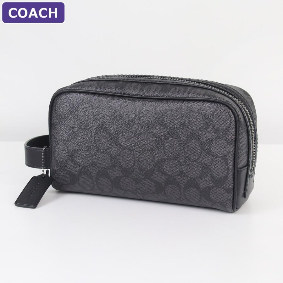 COACH（コーチ） ポーチ CAR15 QBMI5 セカンドバッグ シグネチャー