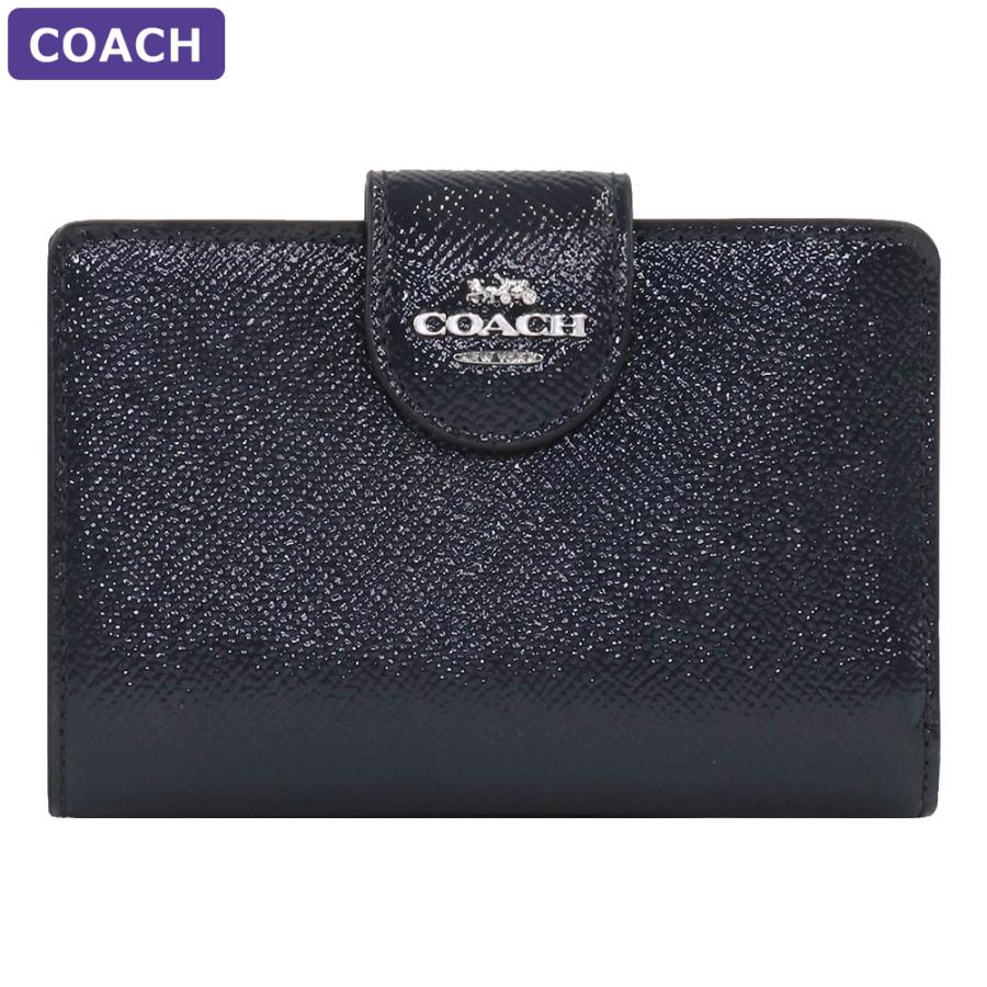 ［超美品］COACH 財布 二つ折り財布 CF233 SVBHP 袋付き COACH コーチ 財布 二つ折り財布 CF233 SVBHP ミニ財布