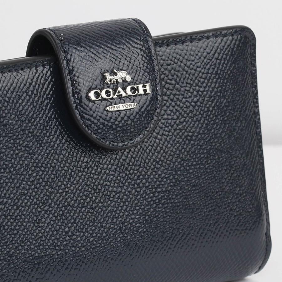 ［超美品］COACH 財布 二つ折り財布 CF233 SVBHP 袋付き 超美品］COACH 財布 二つ折り財布 CF233 SVBHP 袋付き