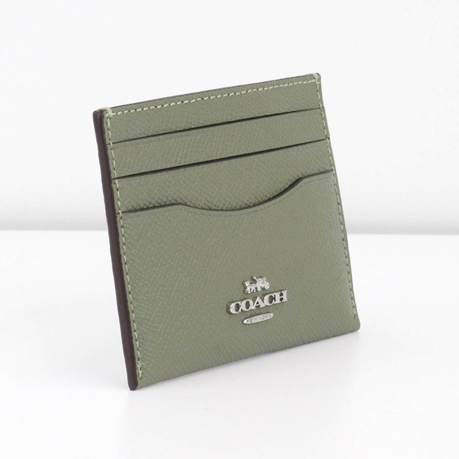COACH コーチ カードケース CH145 SVDSG パスケース アウトレット  