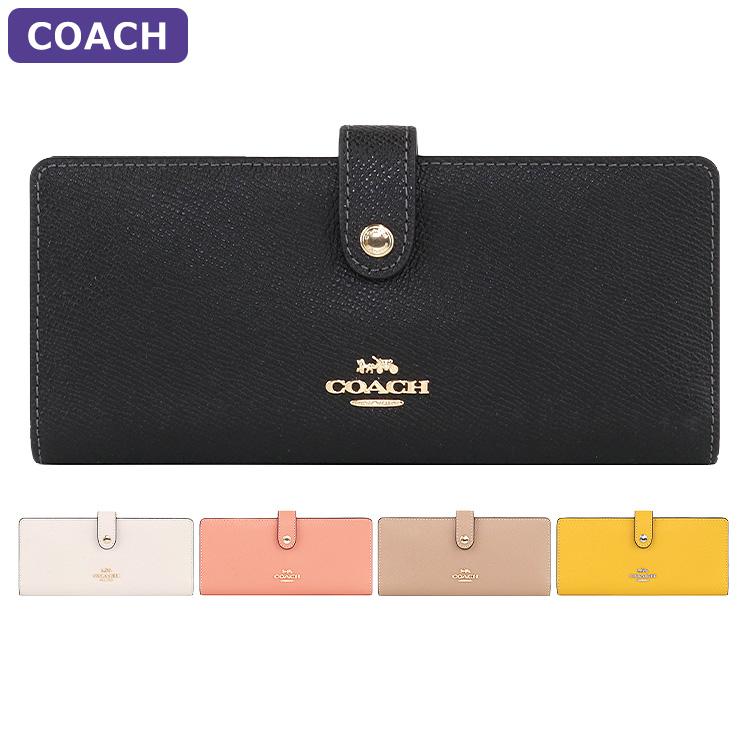 COACH コーチ 財布 長財布 CH410 二つ折り スリム アウトレット