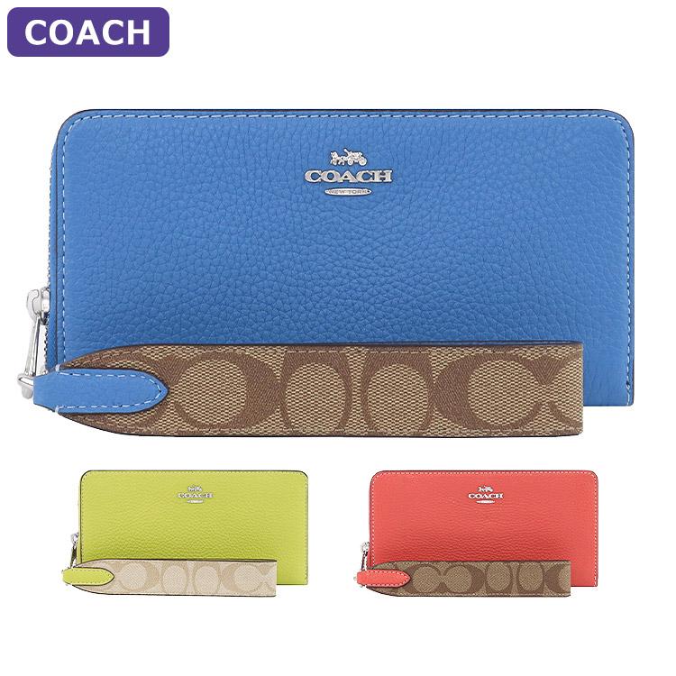 COACH コーチ 財布 長財布 CK427 ストラップ シグネチャー COACH コーチ 財布 長財布 CK427 ストラップ シグネチャー