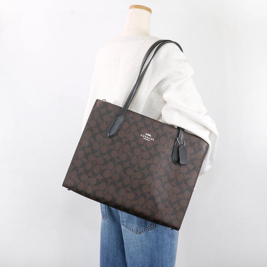 COACH コーチ バッグ トートバッグ CL399 SVBRB シグネチャー A4対応 