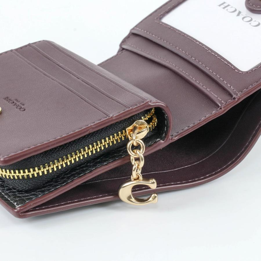 COACH コーチ 財布 二つ折り財布 CM216 IMBLK ミニ財布