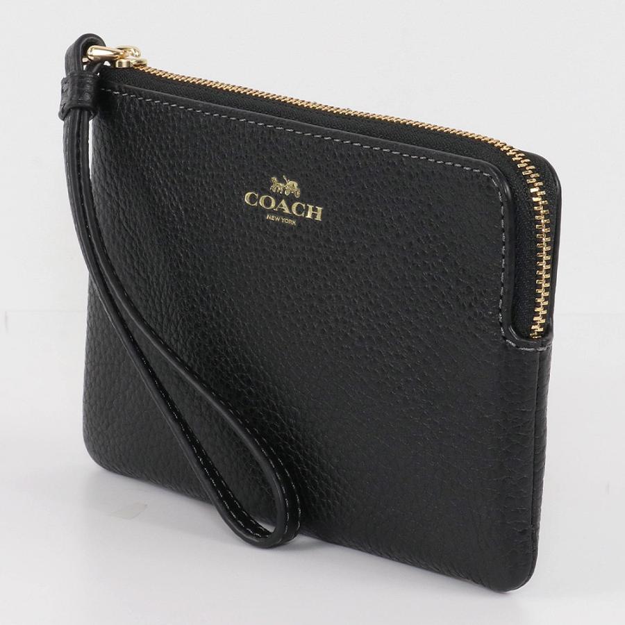 COACH コーチ ポーチ CP483 IMBLK リストレット アウトレット
