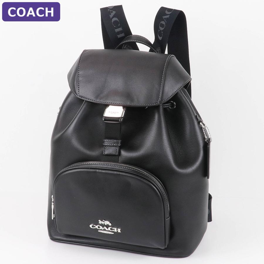 COACH コーチ バッグ リュックサック CT811 SVBK レザー 革 COACH コーチ バッグ リュックサック CT811 SVBK レザー 革