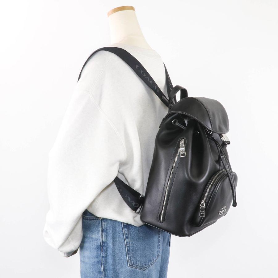 COACH コーチ バッグ リュックサック CT811 SVBK レザー 革 COACH コーチ バッグ リュックサック CT811 SVBK レザー 革