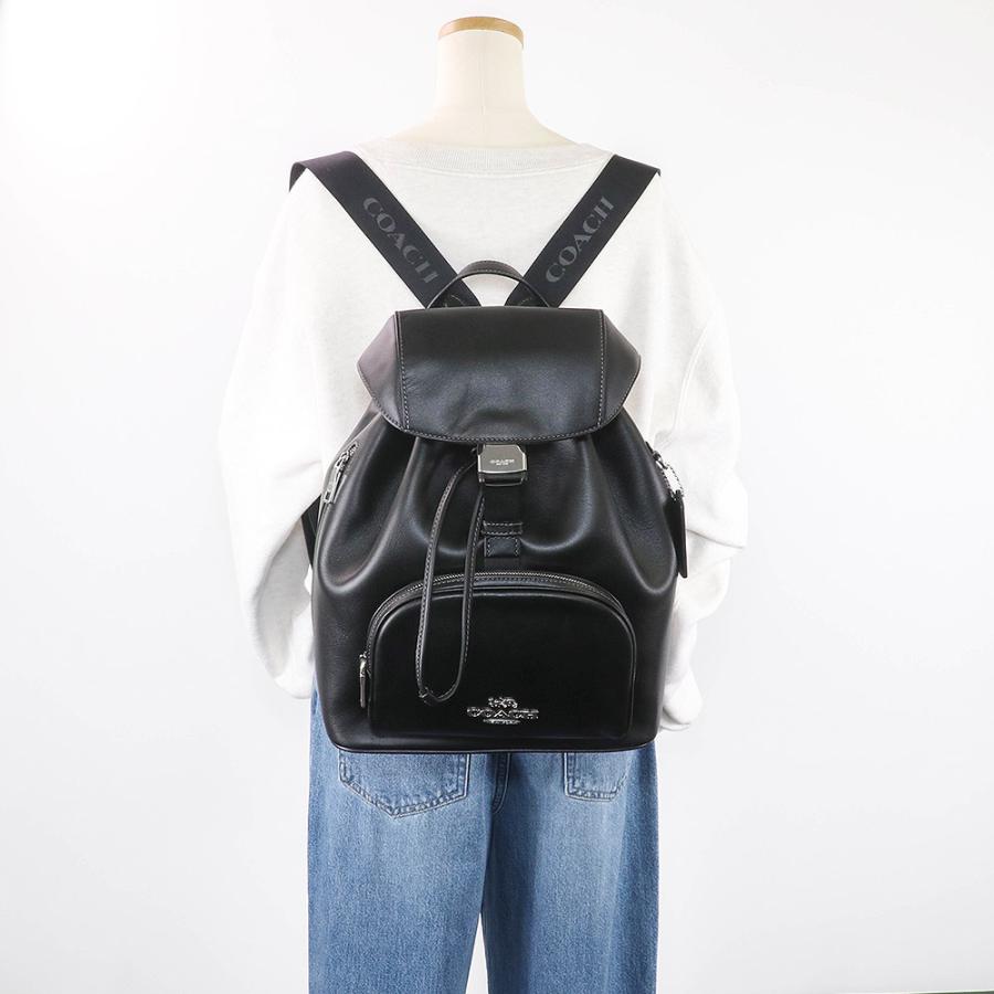 COACH コーチ バッグ リュックサック CT811 SVBK レザー 革 COACH コーチ バッグ リュックサック CT811 SVBK レザー 革