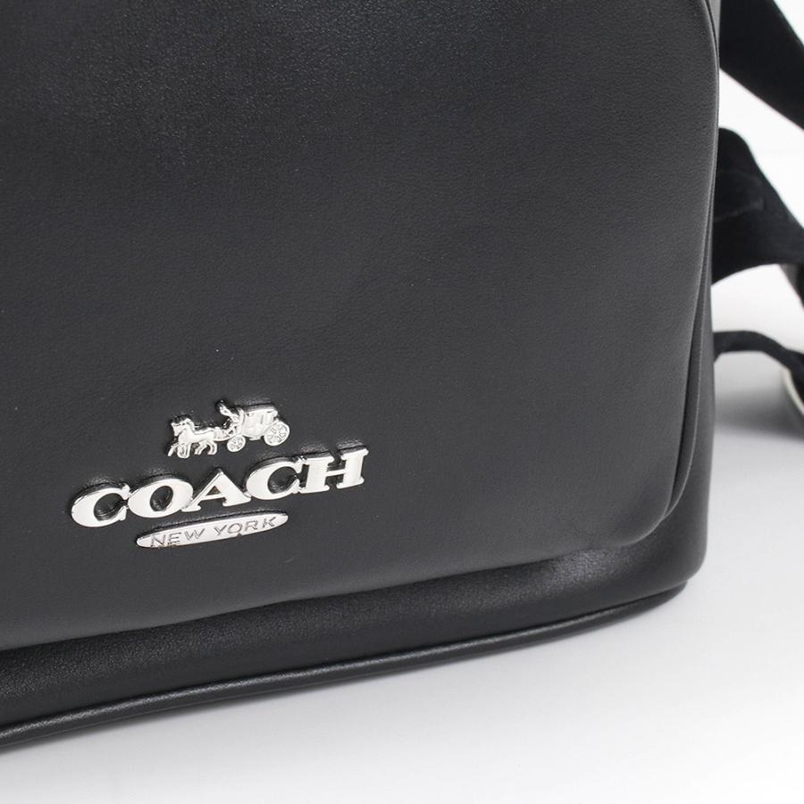 COACH コーチ バッグ リュックサック CT811 SVBK レザー 革 COACH コーチ バッグ リュックサック CT811 SVBK レザー 革