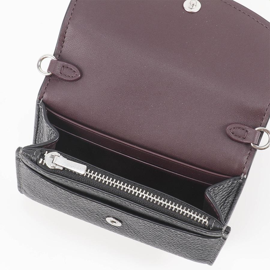 COACH（コーチ） カードケース CU170 SVBK ショルダーウォレット