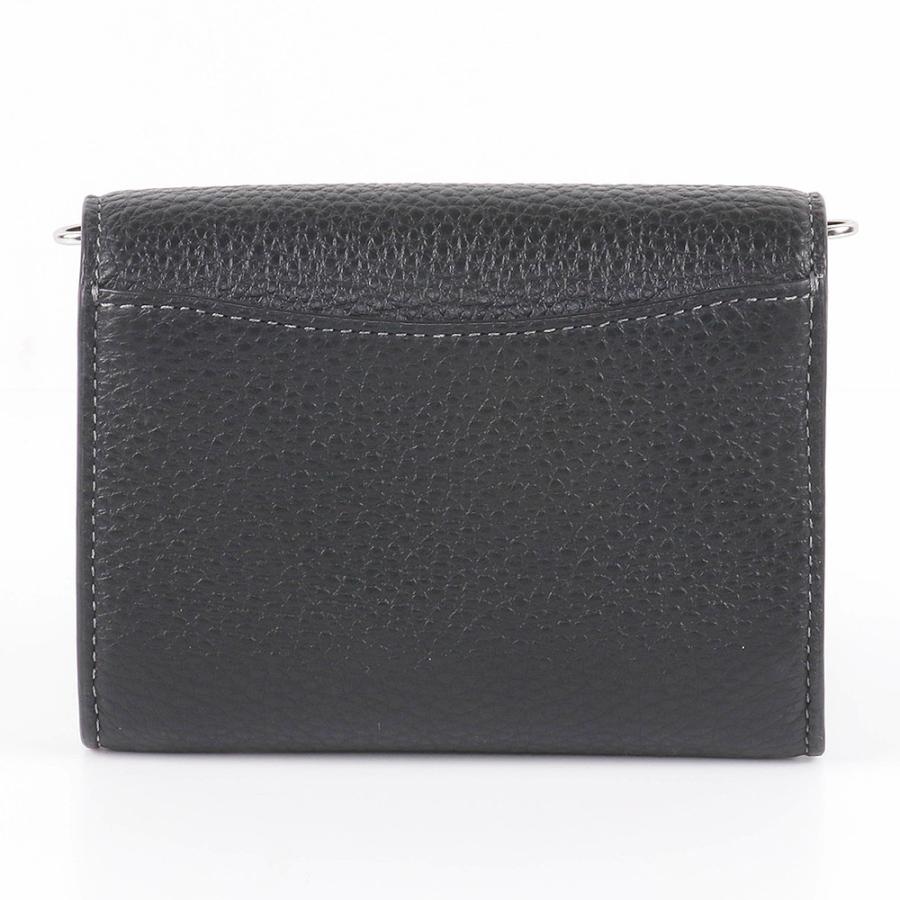COACH（コーチ） カードケース CU170 SVBK ショルダーウォレット