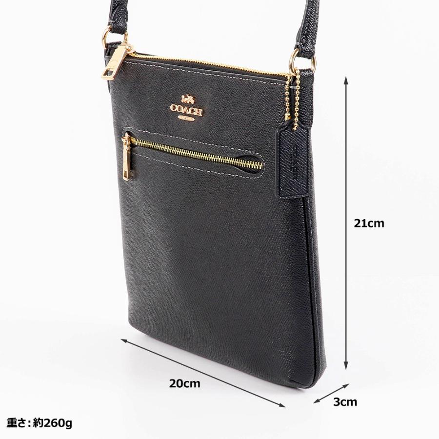 COACH（コーチ） バッグ ショルダーバッグ CV405 IMBLK スリムバッグ
