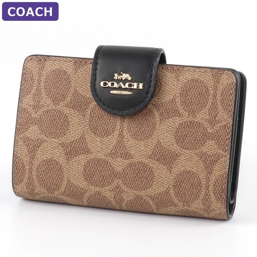 COACH（コーチ） 財布 二つ折り財布 CW786 IMQRX シグネチャー
