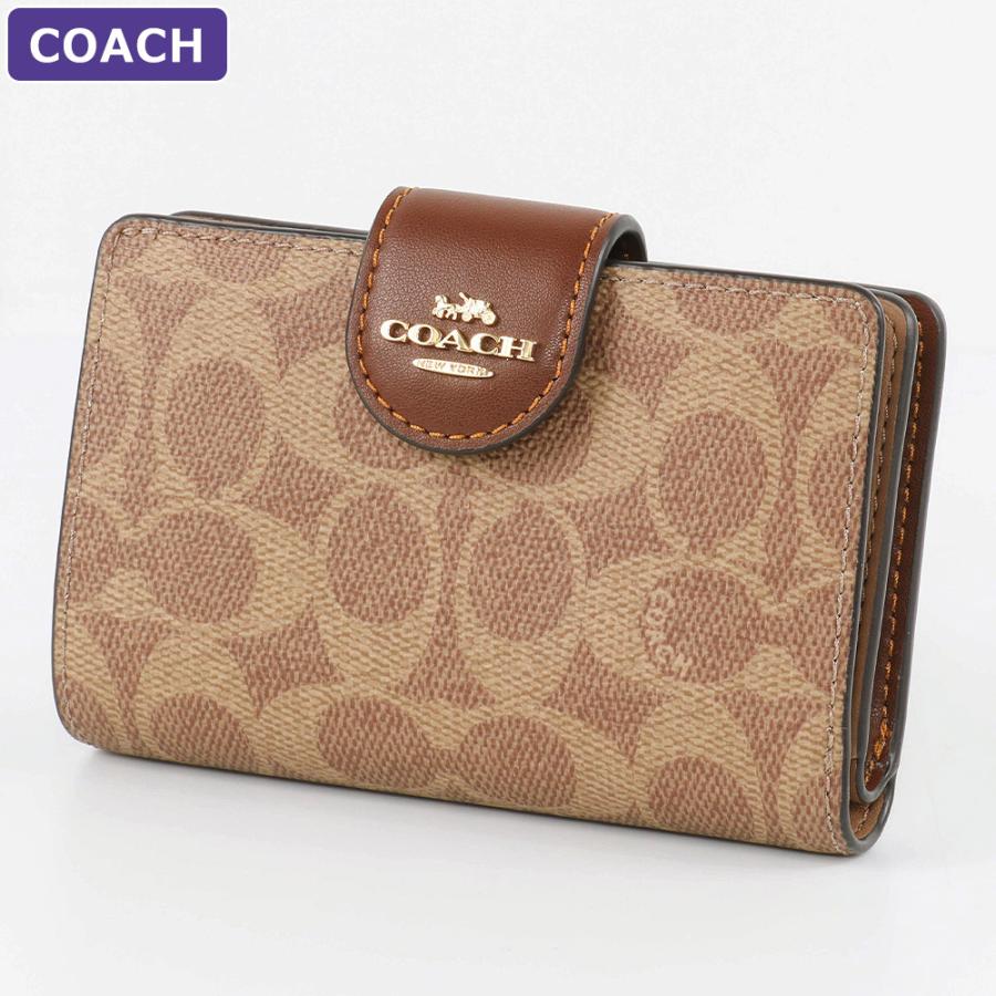 COACH（コーチ） 財布 二つ折り財布 CW786 IMXHE シグネチャー