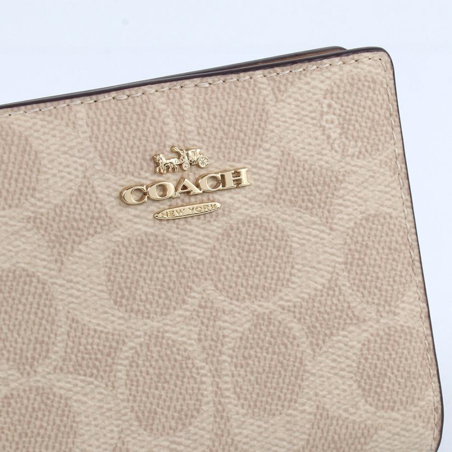 COACH（コーチ） 財布 二つ折り財布 CW789 IMXDM シグネチャー