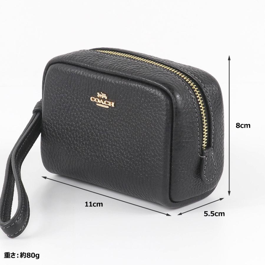 COACH（コーチ） ポーチ CW906 IMBLK ミニポーチ 小物入れ