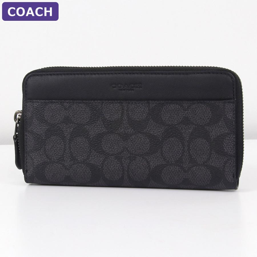 COACH（コーチ） 財布 長財布 CY405 QBMI5 シグネチャー アウトレット