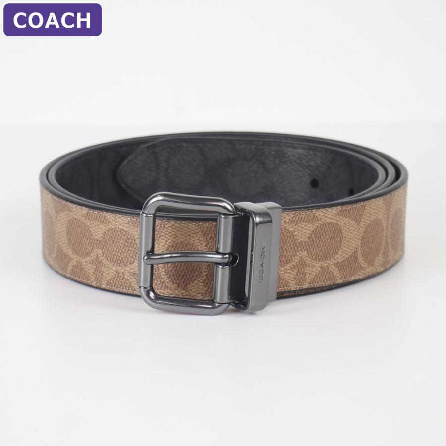 COACH（コーチ） ベルト CY922 QBRMO シグネチャー アウトレット